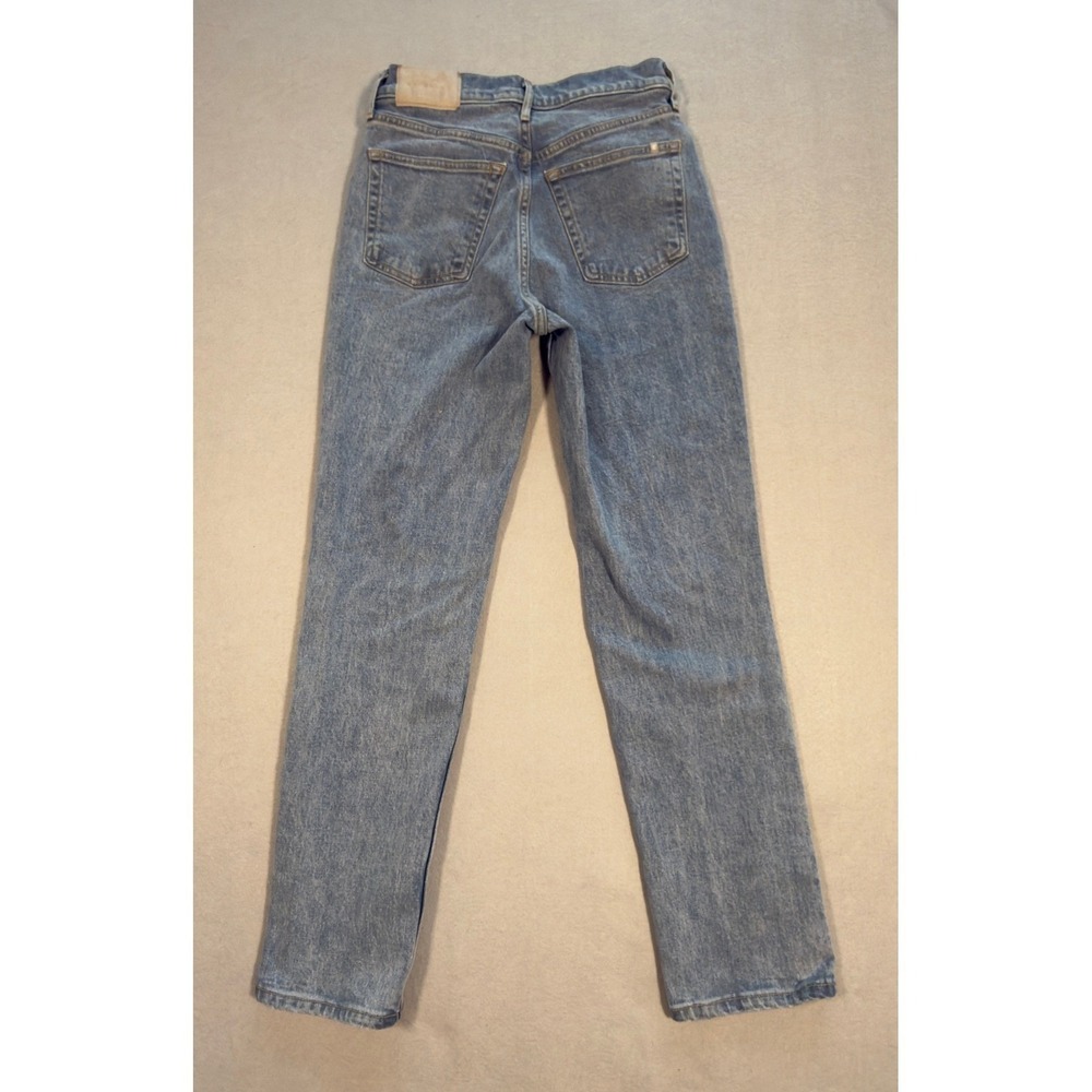 Everlane The Original Cheeky Straight Leg Blue Jeans Waist 24 - Picture 7 of 12
